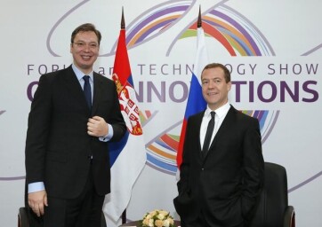 Vučić Moszkvában: Az ország védelme érdekében veszünk fegyvereket az oroszoktól - A cikkhez tartozó kép