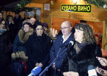 Szabadka: Megnyílt a karácsonyi vásár - A cikkhez tartozó kép