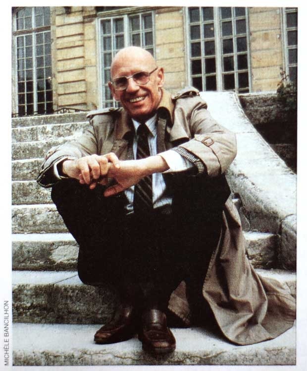 Michel Foucault  illusztráció