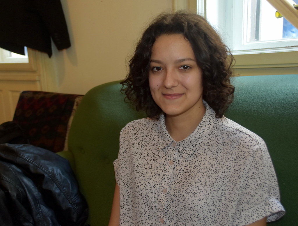 Tóth Ugyonka Krisztina, az Országos Történelemverseny idei nyertese