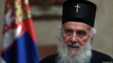 Pozitív Irinej pátriárka koronavírus-tesztje - A cikkhez tartozó kép