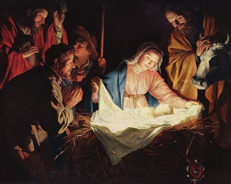 Gerard van Honthorst: Poklon pastira (1622)