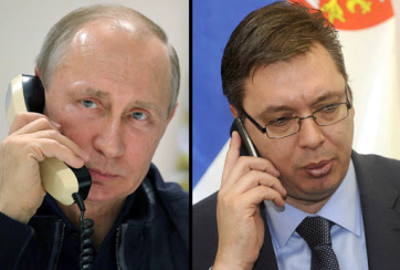 Vučić újabb vakcinaszállítmányokat kért Putyintól - A cikkhez tartozó kép