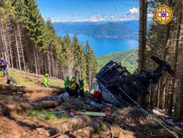 Leszakadt egy felvonó Észak-Olaszországban, többen meghaltak - A cikkhez tartozó kép