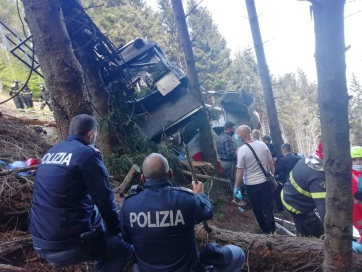 Leszakadt egy felvonó Észak-Olaszországban, többen meghaltak - A cikkhez tartozó kép