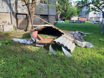 Komoly károkat is okozott a vasárnapi vihar Észak-Bácskában - A cikkhez tartozó kép