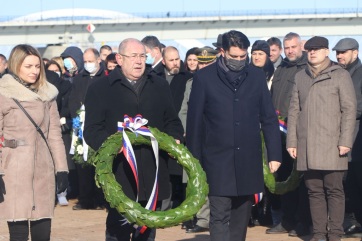 Az újvidéki razzia áldozataira emlékeztek - A cikkhez tartozó kép