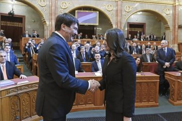 Novák Katalin Magyarország új köztársasági elnöke - A cikkhez tartozó kép