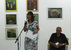 Sinkovits Péter megnyitja Mezei Erzsébet kiállítását.  - miniatűr változat