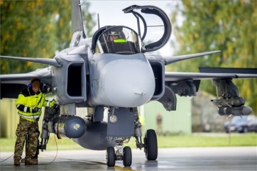 Már hatszor riasztották orosz gépek miatt a magyar Gripeneket a Baltikumban - A cikkhez tartozó kép