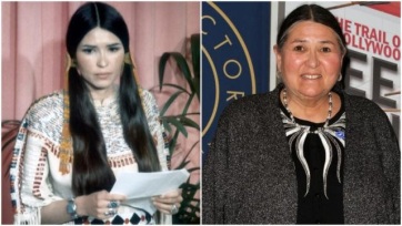 Elhunyt Sacheen Littlefeather amerikai színésznő, aki Marlon Brando nevében visszautasította a színész Oscarját - A cikkhez tartozó kép