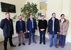 A jelöltek és vendéglátóik a kollégiumban - miniatűr változat