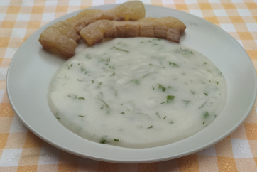 Kapormártás sült szalonnával - A cikkhez tartozó kép