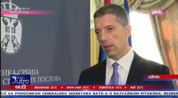 Marko Đurić: A polgároknak nem kell aggódniuk a biztonság miatt, egyének akarják megfélemlíteni az embereket - A cikkhez tartozó kép