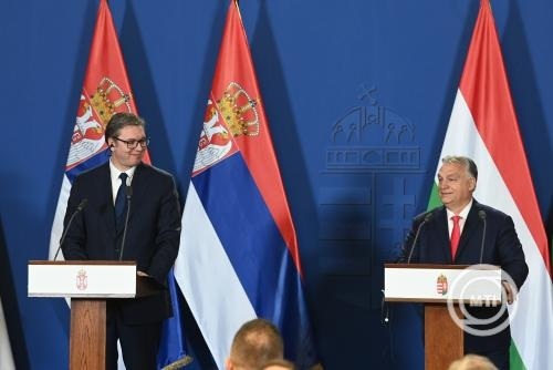 Aleksandar Vučić és Orbán Viktor