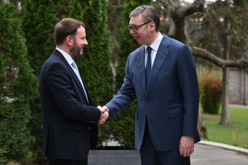 Vučić: Elkötelezettek vagyunk az Oroszországgal való kapcsolat erősítése iránt - A cikkhez tartozó kép