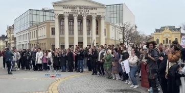 Tüntetések Újvidéken, Szabadkán és Nagybecskereken is - A cikkhez tartozó kép