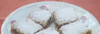 Ananászos almás pite - illusztráció