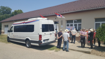 A vidékfejlesztési miniszter Magyarkanizsa községben  - A cikkhez tartozó kép