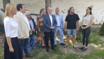A vidékfejlesztési miniszter Magyarkanizsa községben  - A cikkhez tartozó kép