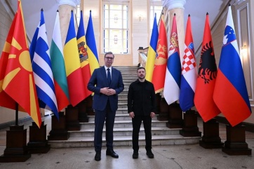 A szerb elnök Odesszában az ukrán elnökkel tárgyalt - A cikkhez tartozó kép