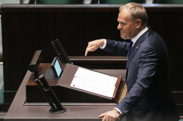 Donald Tusknak bizalmat szavazott a lengyel parlament - A cikkhez tartozó kép