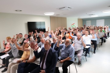 Harmadszor is Jankovics Róbertet választotta elnökének a Horvátországi Magyarok Demokratikus Közössége - A cikkhez tartozó kép