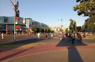 Blokádra ébredtek ma az újvidékiek: Három nagy kereszteződést zártak le - A cikkhez tartozó kép