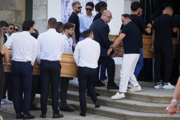 Örök nyugalomra helyezték az autóbalesetben elhunyt Diogo Jotát - A cikkhez tartozó kép