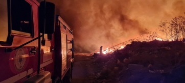 Zombor: Tűz a regionális hulladéklerakón - A cikkhez tartozó kép
