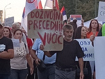 Radonjić professzor: Ha folyamatos a represszió, az államfő nem párbeszédre hívja az egyetemistákat, hanem kapitulációra - A cikkhez tartozó kép