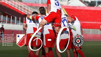 Történelmi győzelem: A Vojvodina ificsapata 6:0-ra megverte a Partizant - illusztráció