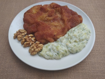 Dióbundás rántott hús - A cikkhez tartozó kép