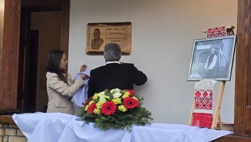 Hertelendyfalván emléktáblát avattak Potápi Árpád János tiszteletére - illusztráció