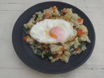 Mángoldos rizsköret - A cikkhez tartozó kép