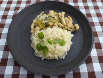 Csirkemell Stroganoff módra - A cikkhez tartozó kép