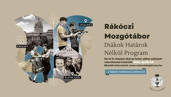 Diákok határok nélkül: 30. Rákóczi Mozgótábor - illusztráció