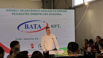 Oromhegyes: Átadták a Bata Kft. magyar támogatásból megvalósult legújabb beruházását - illusztráció