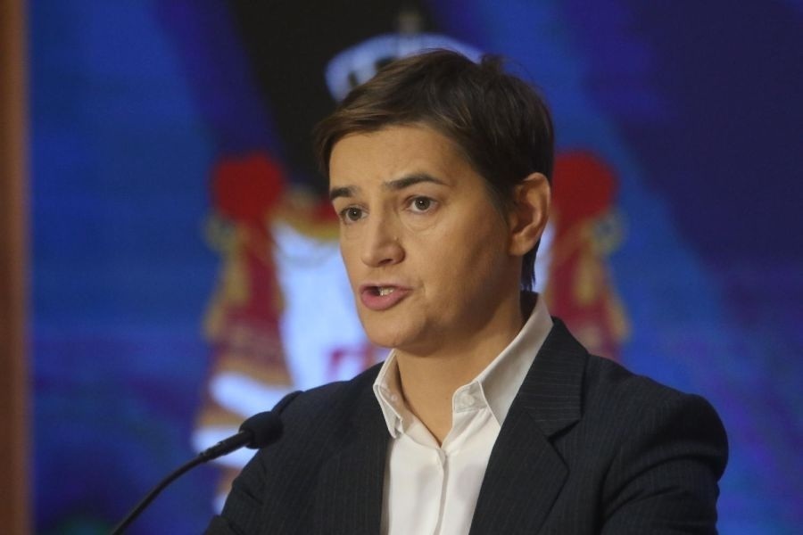 Ana Brnabić, a szerb parlament elnöke