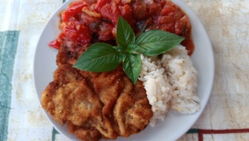 Mediterránfűszeres lecsó - illusztráció