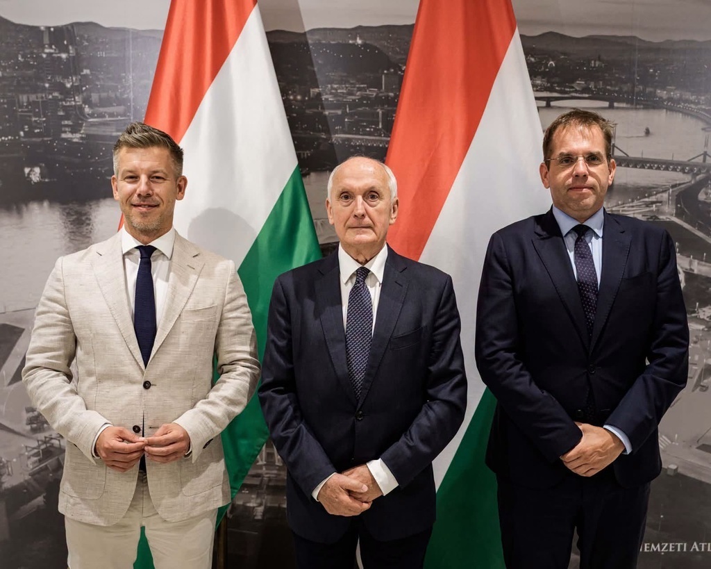 Peter Mađar, Andraš Baka i Balint Ruf