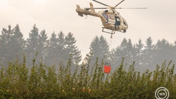 Mezőgazdasági gép okozhatta az erdőtüzet Belgiumban - illusztráció