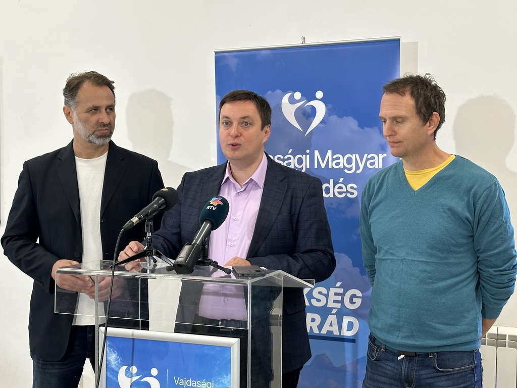 Zoltan Mezei, Tibor Lazar i Žombor Roža