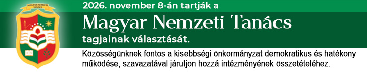 Magyar Nemzeti Tanács-választások 2026 - banner