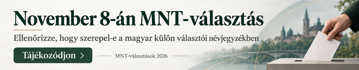 Magyar Nemzeti Tanács-választások 2026 - banner