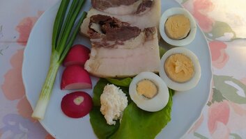 Főtt sonka - illusztráció