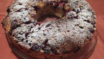 Meggyes-csokoládés koszorú - illusztráció