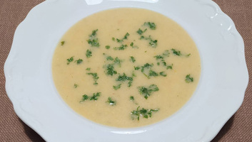 Zöldségkrémleves - illusztráció