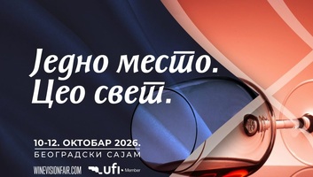 Idén 550 kiállítóval rendezik meg a Wine Vision by Open Balkan gasztronómiai vásárt - illusztráció