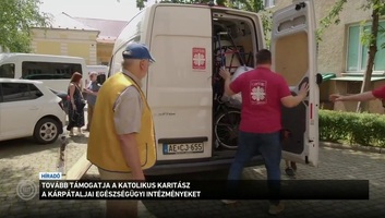 A Katolikus Karitász újabb segélyszállítmányt adott át a kárpátaljai kórházaknak és szociális intézményeknek - illusztráció